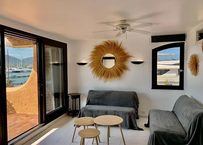 Marinesappartement-Yachts View, 100M Beach, Fiber Wifi High Speed
